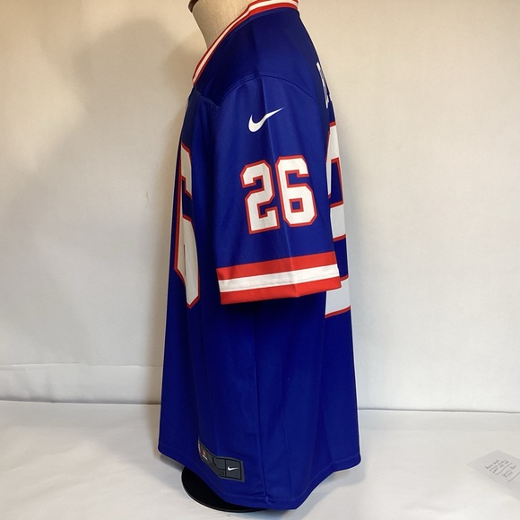 Nike New York Giants Saquon Barkley Jersey Men’s size Large - Picture 3 of 12